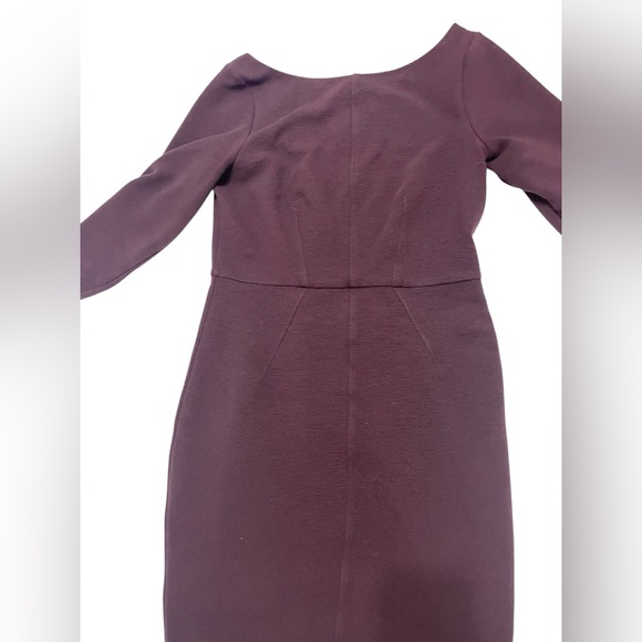 Boden Aurelia Ottoman Elegant Plum Women's Dress Sz US 8P - Picture 4 of 9